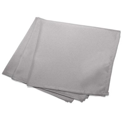 Douceur d'intérieur 17202823 serviettes de table ESSENTIEL gris 40 X 40 CM