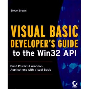 VB Developer's Guide To The Win32 API Brown, S - Broché - Brown, S ...