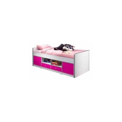 Vipack Lit Capitaine Bonny 90x200 Fuchsia