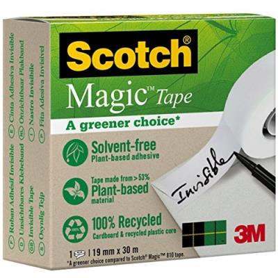 Scotch magic ruban adhésif 19 mm x 30 m transparent 90091930