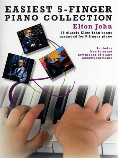 Elton John Easiest 5-Finger Piano Collection