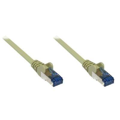 Patchkabel rj45 s ftp cat6a 0.25m grau --