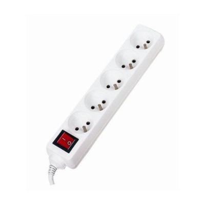 Waytex 52115 Multiprise électrique avec interrupteur avec câble 5 prises 1,5 m Blanc