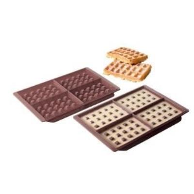 Kitchen artist kit de 2 moules a gaufres