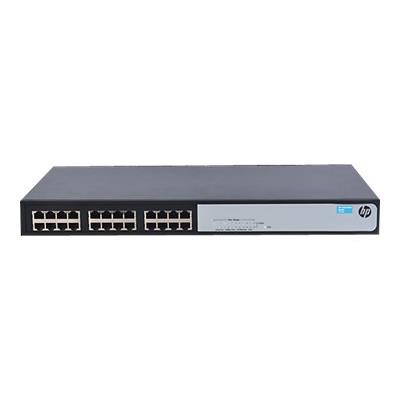 HPE OfficeConnect 1420 24G - switch - 24 poorten - onbeheerd - desktop, rack-uitvoering