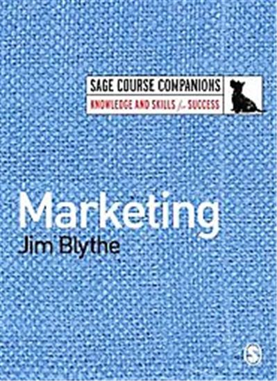 Marketing, Sage Course Companions S: Knowledge and skills for success