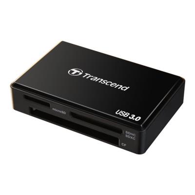 Transcend Multi-Card Reader RDF8 - Lecteur de carte (MS, CF, SDHC, MS  Micro, microSDHC, SDXC, SDHC UHS-I, SDXC UHS-I, MS XC) - USB 3.0 - Lecteur  de carte - Achat & prix