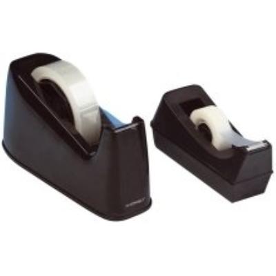 Q-CONNECT DESK TAPE DISPENSER FOR 33 AND 66 METRE TAPES BLACK 11010