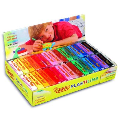 Aucune Exposant Bâtons Pâte À Modeler Jovi 50 Gr. Assorti