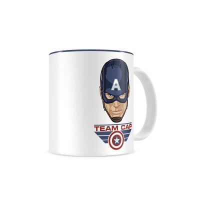 Mug Marvel Civil War - Team Captain Blanc & Bleu