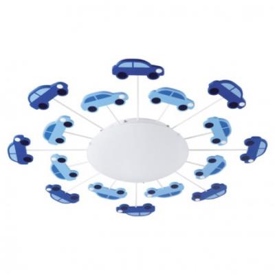 Eglo - Applique/plafonnier enfant Viki 1 bleu