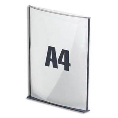 Plaque de porte format A4 coloris anthracite