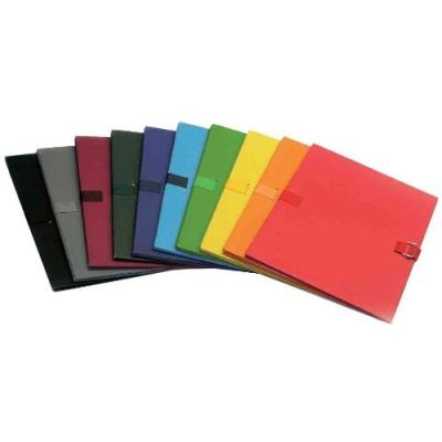 Chemise extensible 12 cm toilée 24 x 32 cm pour a4 mastic à lunité fast 10230ux10