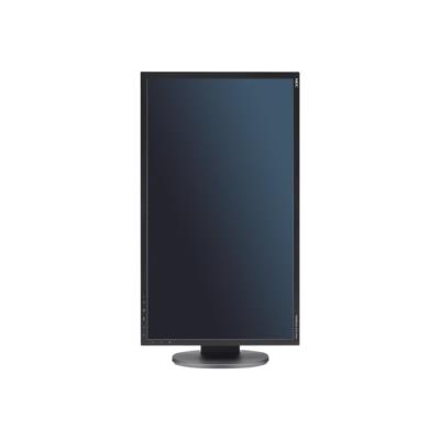 NEC MultiSync EA275WMi - LED-monitor - 27 - 2560 x 1440 - IPS - 350 cd/m² - 1000:1 - 6 ms - HDMI, DVI-I, DisplayPort - luidsprekers - zwart