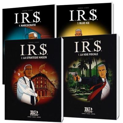 Pack 4 BD IRS Tome 1 - 2 - 3 - 4