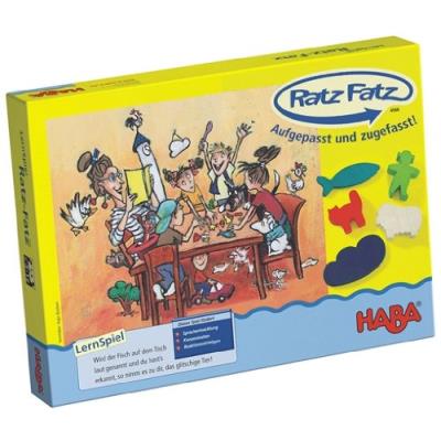 Haba - 4566 - jeux de societe - jouet en bois - ratz fatz