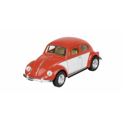 Volkswagen Beetle Classic 1967 orange et blanche Loic