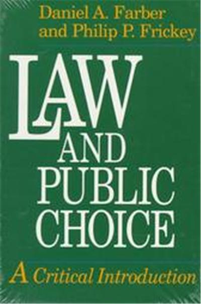 Law and Public Choice