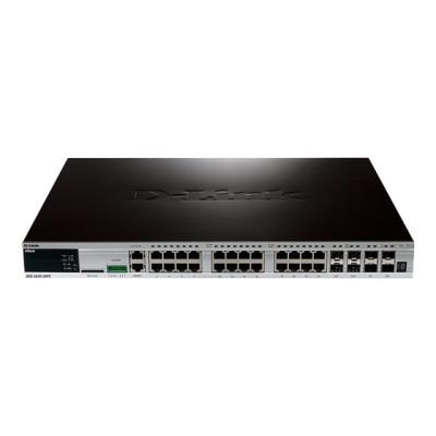 D-Link xStack DGS-3420-28PC - switch - 24 poorten - Beheerd - rack-uitvoering