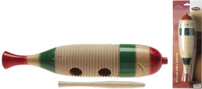 STAGG GUIRO BOIS EN POISSON, PETIT