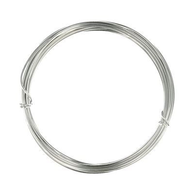 Fil aluminium Ø 1,5 mm 5 mètres argenté - artémio