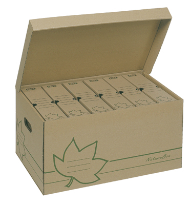 Fast - Container Archive Dos 8cm Ecologique - Paquet De 10