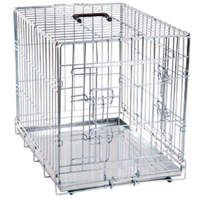 Comparer les prix de Cage Métallique 2 Portes - 63X43X49Cm - Karlie