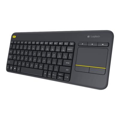 Logitech Wireless Touch Keyboard K400 Plus - toetsenbord - Deens/Fins/Noors/Zweeds
