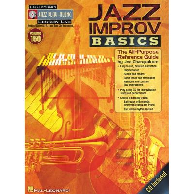 Jazz Play-Along Vol.150 Jazz Improv Basics + Cd