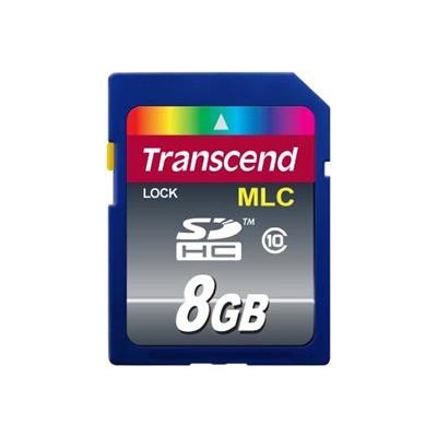 Transcend - flashgeheugenkaart - 8 GB - SDHC
