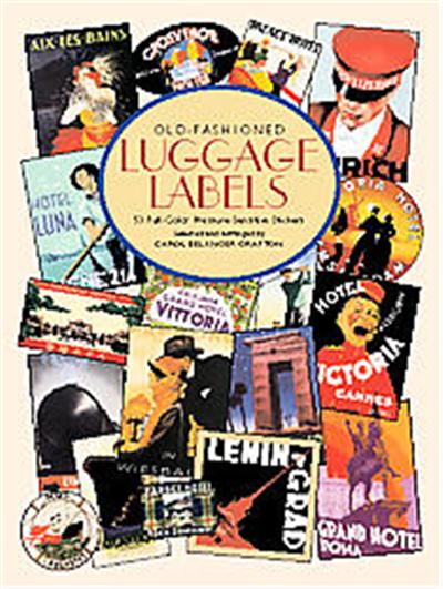Old-Fashioned Luggage Labels