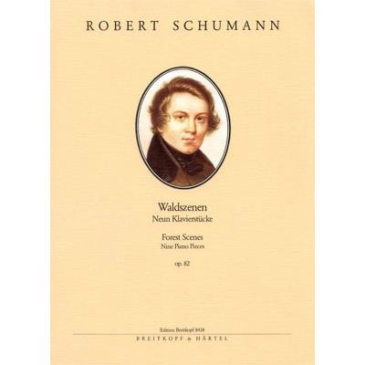 Partitions classique EDITION BREITKOPF SCHUMANN R. - SCENE DE LA FORET OP. 82 - PIANO Piano