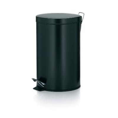 KELA 10931 KILIAN POUBELLE MÉTAL NOIR 39 CM