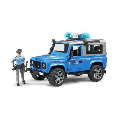 Bruder 2597 Land Rover Defender - Véhicule d'intervention de Police
