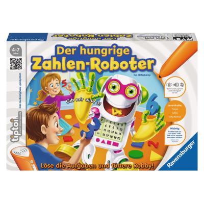 Ravensburger 00706 - tiptoi der hungrige zahlen-roboter