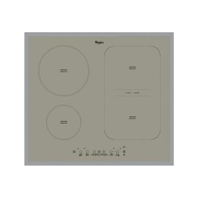 Whirlpool ACM 808/BA/S table de cuisson à induction - 60 cm - argenté(e) - vitrocéramique