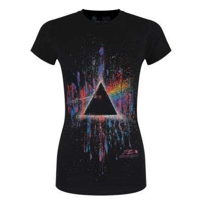Pink Floyd T-Shirt Dark Side Of The Moon Femme NoirS