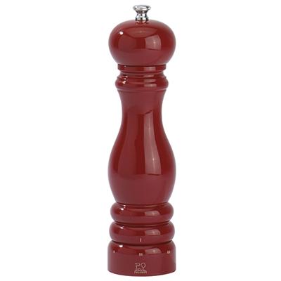 Peugeot - Moulin à poivre manuel en bois u'Select laqué rouge sombre 22 cm