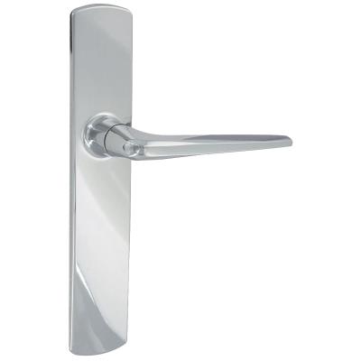 Vachette - Ensemble de porte Zamack chromé Riv Bloc - Bec de cane