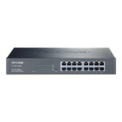 TP-LINK JetStream TL-SG1016DE - switch - 16 poorten - Beheerd - rack-uitvoering