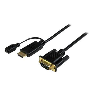 StarTech.com 91 cm HDMI-naar-VGA actieve converterkabel – HDMI-naar-VGA-adapter – 1920x1200 of 1080p videoconverter