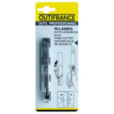 Outifrance - Boîte de 100 lames de cutter 18 mm