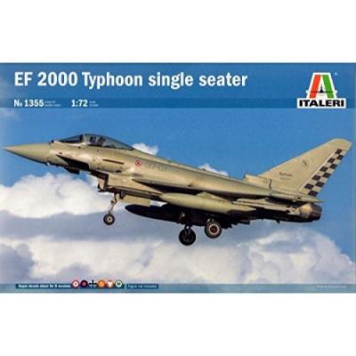 Maquette avion : ef-2000 typhoon monoplace italeri
