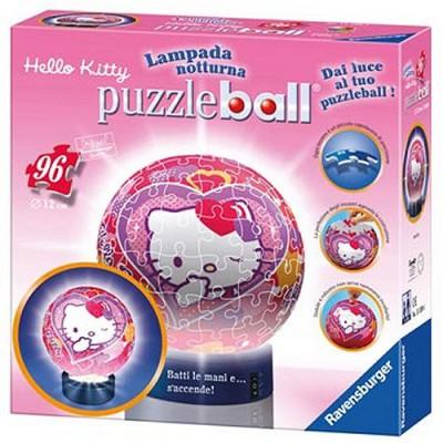 Ravensburger - Puzzle ball 96 pièces - Hello Kitty lampe