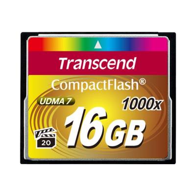 Transcend Ultimate - flashgeheugenkaart - 16 GB - CompactFlash