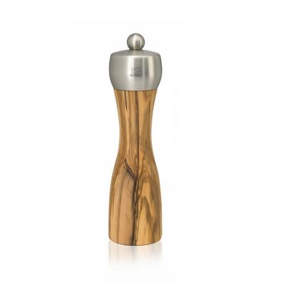 Peugeot - Moulin à sel manuel en bois d'olivier et inox 20 cm