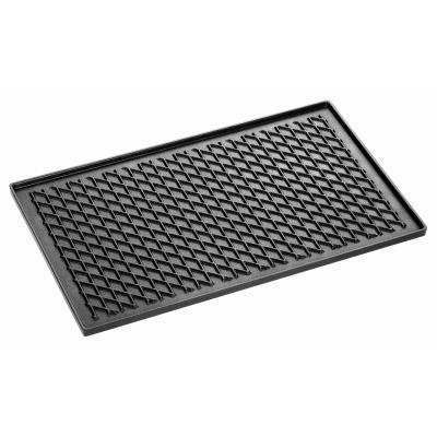 Plaque perforée avec revêteent silicone GN 2/3 perforation 3 mm 4 bords à plis inclinés épaisseur 1,5 mm