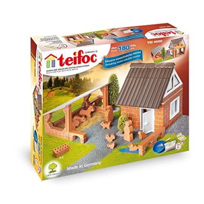 Teifoc - 2042823 - Jeu De Construction En Briques - Ferme