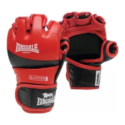 Lonsdale amateur mma gant de combat rouge rouge noir xl