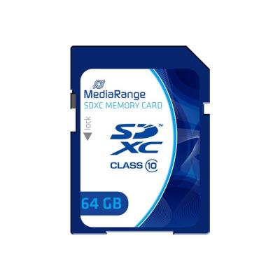 MediaRange - flashgeheugenkaart - 64 GB - SDXC